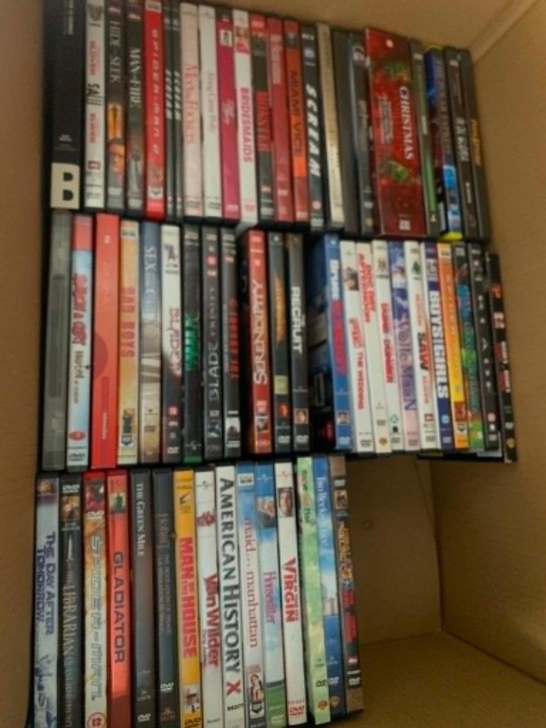 Lot dvd's, Ophalen, Gebruikt