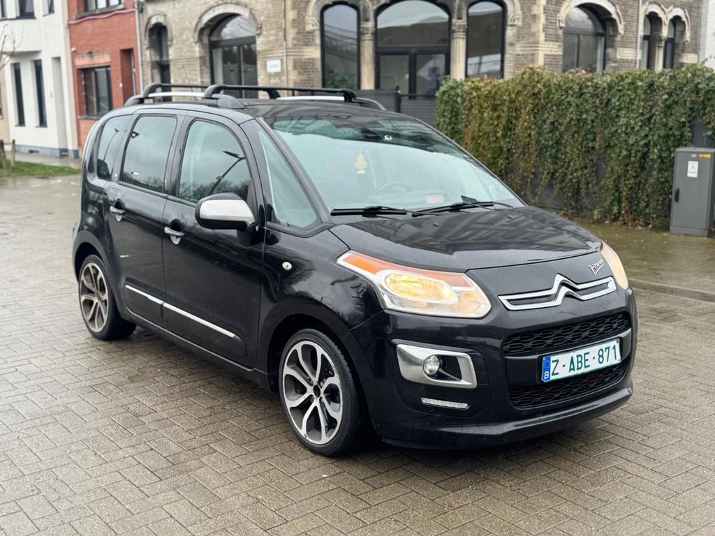 Citroën C3 Picasso | Automaat | Diesel | Euro 5, Gebruikt, 91 pk, 67 kW, Zwart