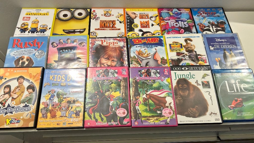 19 kinder DVD's, Enlèvement ou Envoi, Utilisé, Autres genres