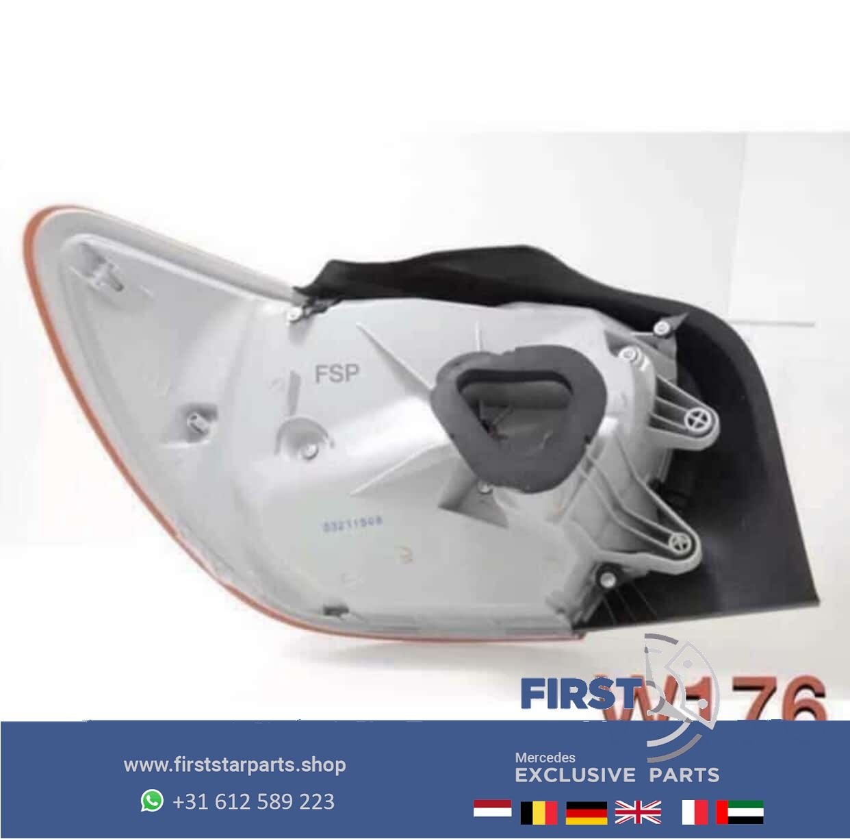 W176 LED ACHTERLICHT RECHTS Mercedes A Klasse 2012-2016 ORIG, Utilisé, -, -, Enlèvement ou Envoi