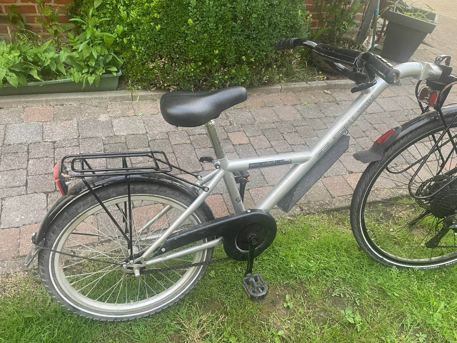Aanhangfiets golden lion 20 inch, Ophalen, Zo goed als nieuw, Aanhangfiets