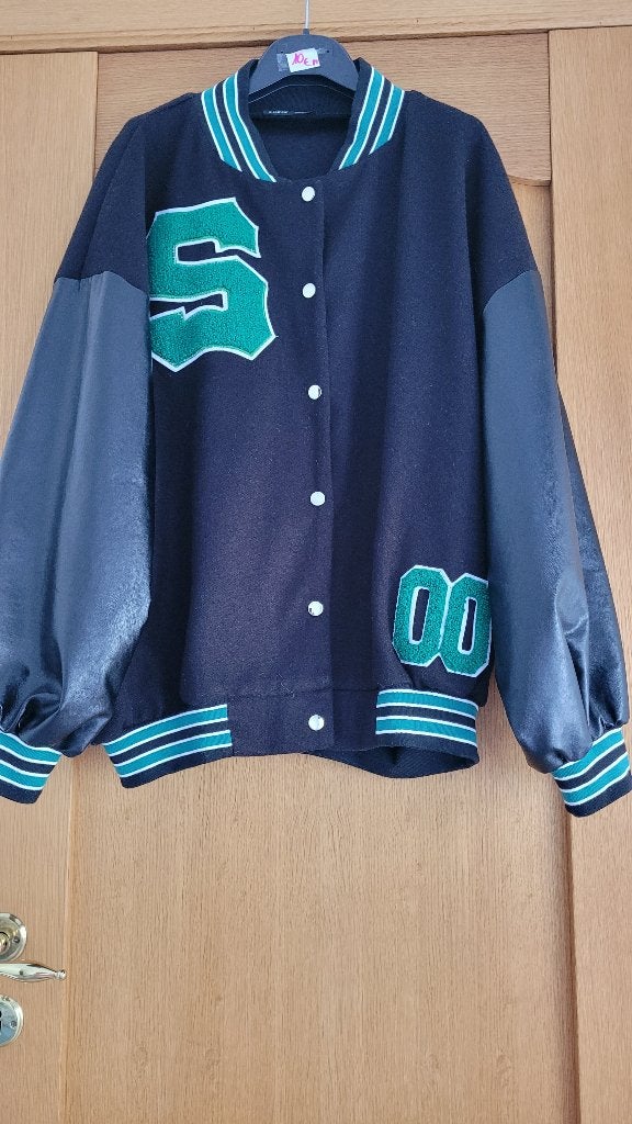 blouson dame taille M oversize, Enlèvement ou Envoi, Porté, Taille 38/40 (M), Vert