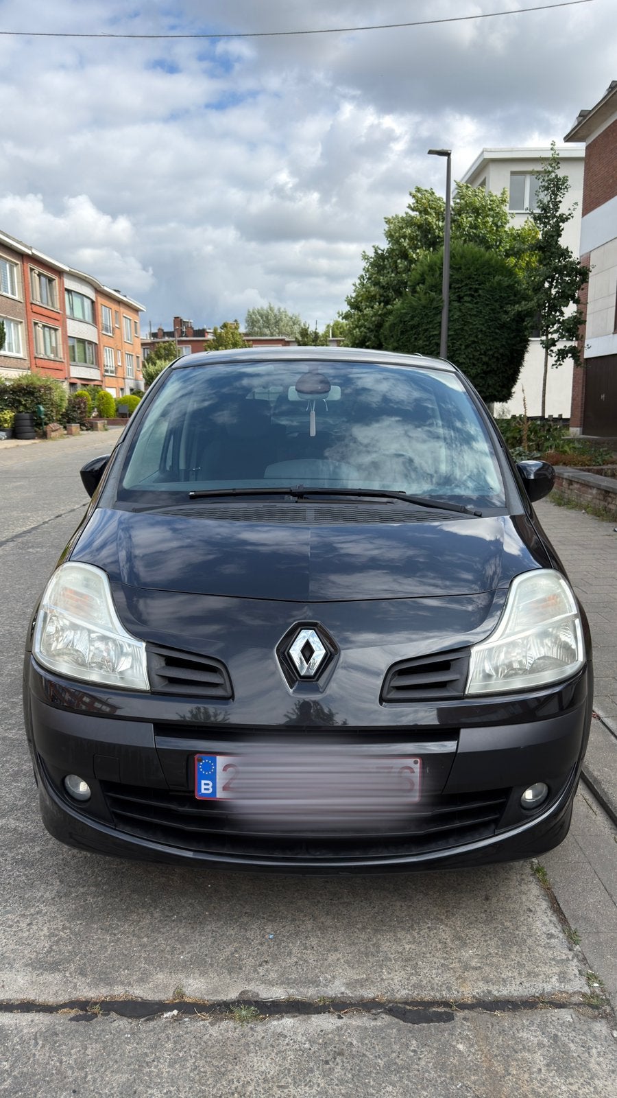 Renault Modus 1.2 Benzine, Auto's, Elektrische ramen, Zwart, Bedrijf, Handgeschakeld