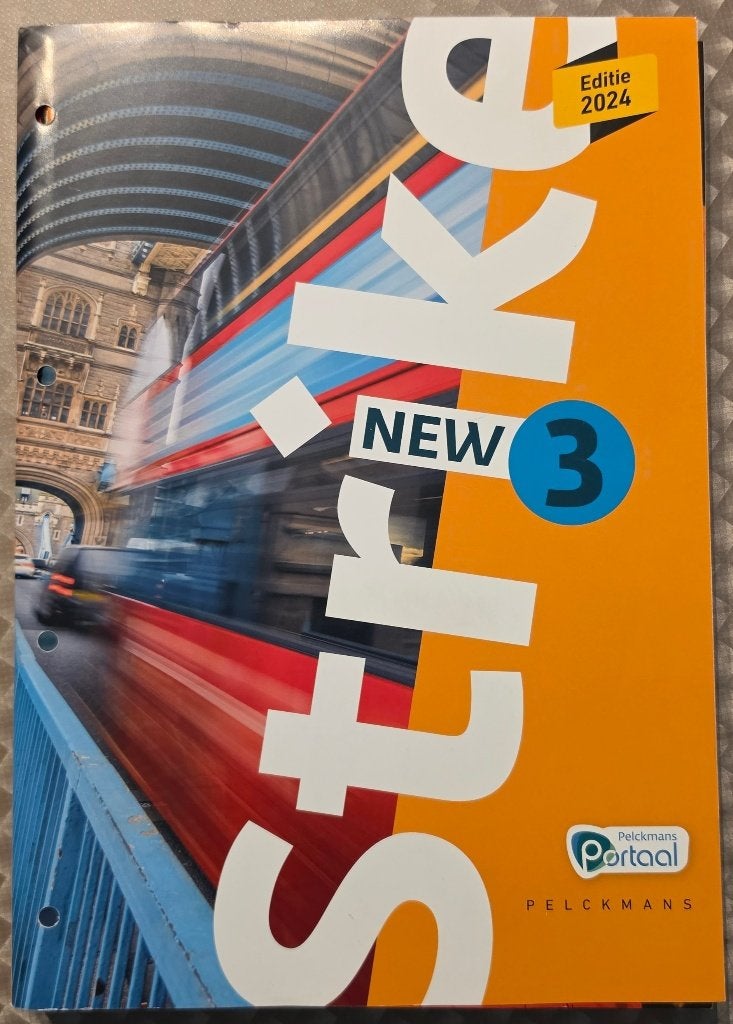 New Strike 3 - Editie 2024 - Engels leerboek - nieuw, Boeken, Engels, Nieuw, Ophalen of Verzenden, Pelckmans