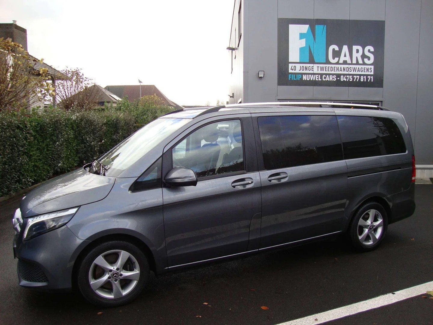 Mercedes-Benz V-Class 220 d, L2, dub. cabine, 5 pl, lichte v, Auto's, Mercedes-Benz, Automaat, Gebruikt, 4 cilinders, 2145 kg