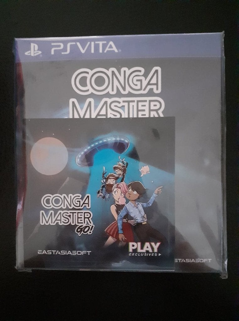 Conga Master , EastAsiaSoft Limited Edition , PS Vita, Ophalen, Overige genres, 1 speler, Nieuw