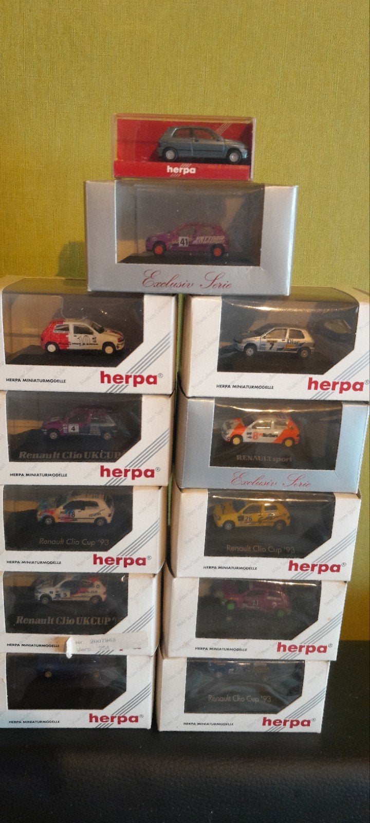 Renault Clio Williams & 16v, Verzenden, Nieuw, Auto, Herpa