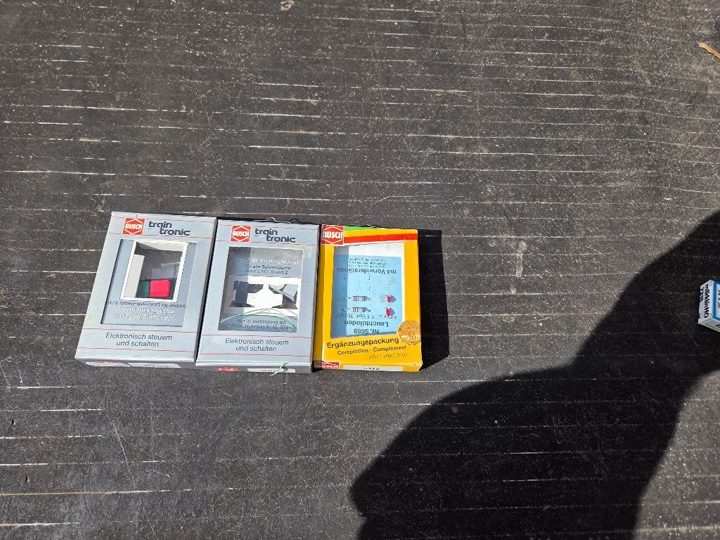 LOT BUSCH 5962+5741+5988 NEUF+OBJE, Ophalen of Verzenden, Nieuw, Wisselstroom, Rails