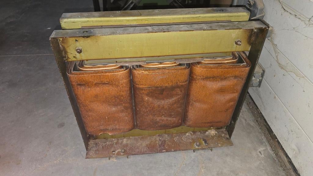 transfo-transformator omkeerbaar 3x240<=>400V 40 kVa, Ophalen, Gebruikt, 30 kVA of meer, Overige typen
