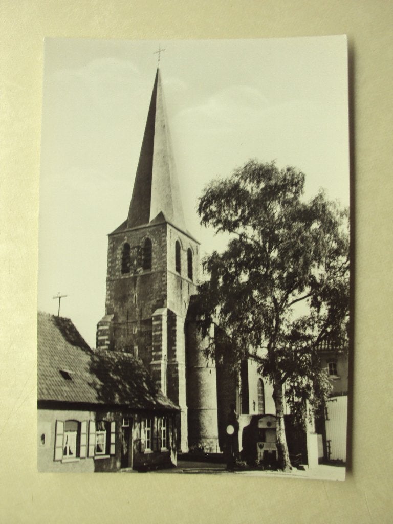 56509 - BRAKEL - MICHELBEKE - ST-SEBASTIAANKERK - 2 FOTO'S, Verzamelen, Postkaarten | België, Verzenden