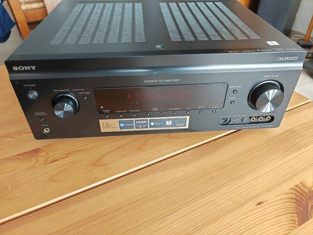 Ampli Home-Cinéma SONY STR-DA2800ES (état neuf), Comme neuf, Enlèvement, Sony, 120 watts ou plus