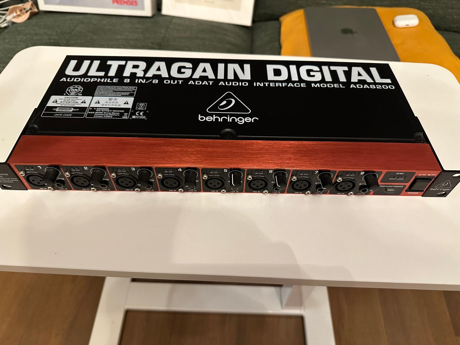 Behringer ultragain ADA8200, Musique & Instruments, Enlèvement ou Envoi, Comme neuf