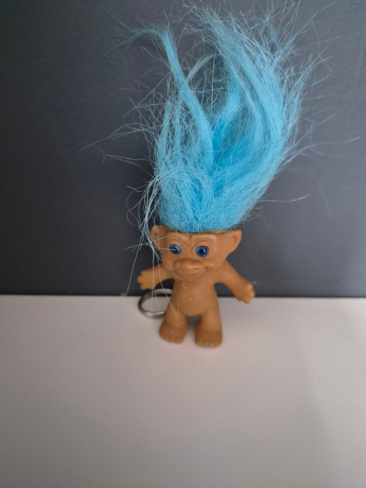 sleutelhanger vintage troll 7cm, Verzamelen, Ophalen of Verzenden