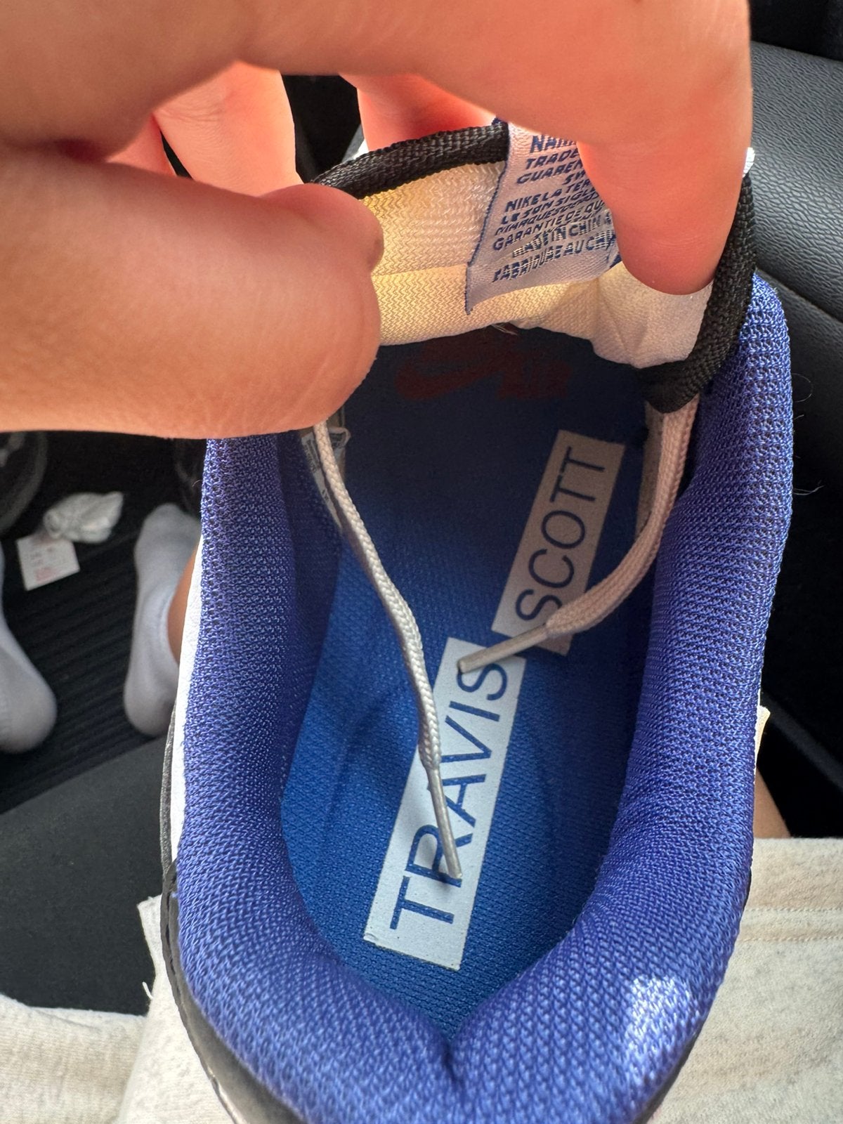 Travis Scott Air Jordan One, Neuf, Enlèvement, Blanc, Baskets