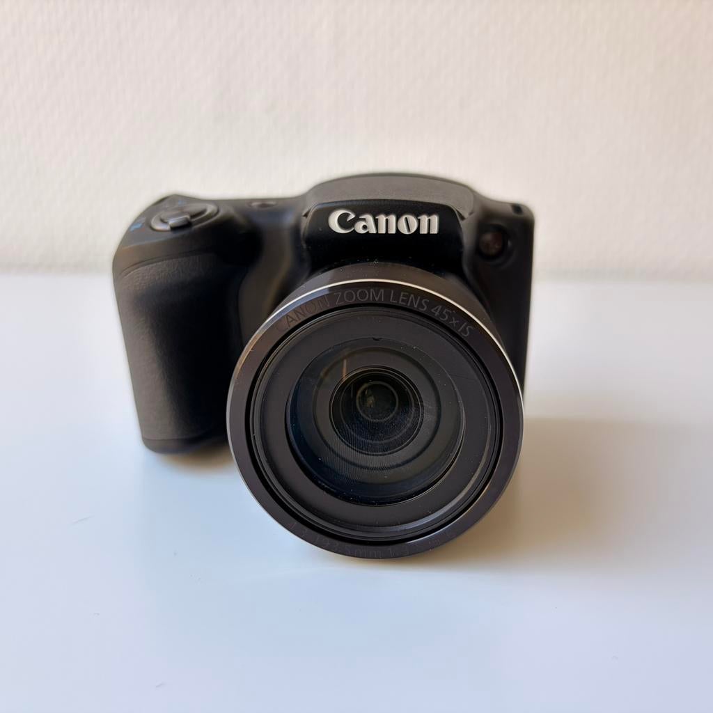 Canon PowerShot SX430 IS – 45x Zoom & WiFi, Audio, Tv en Foto, Fotocamera's Digitaal, Ophalen of Verzenden, Zo goed als nieuw
