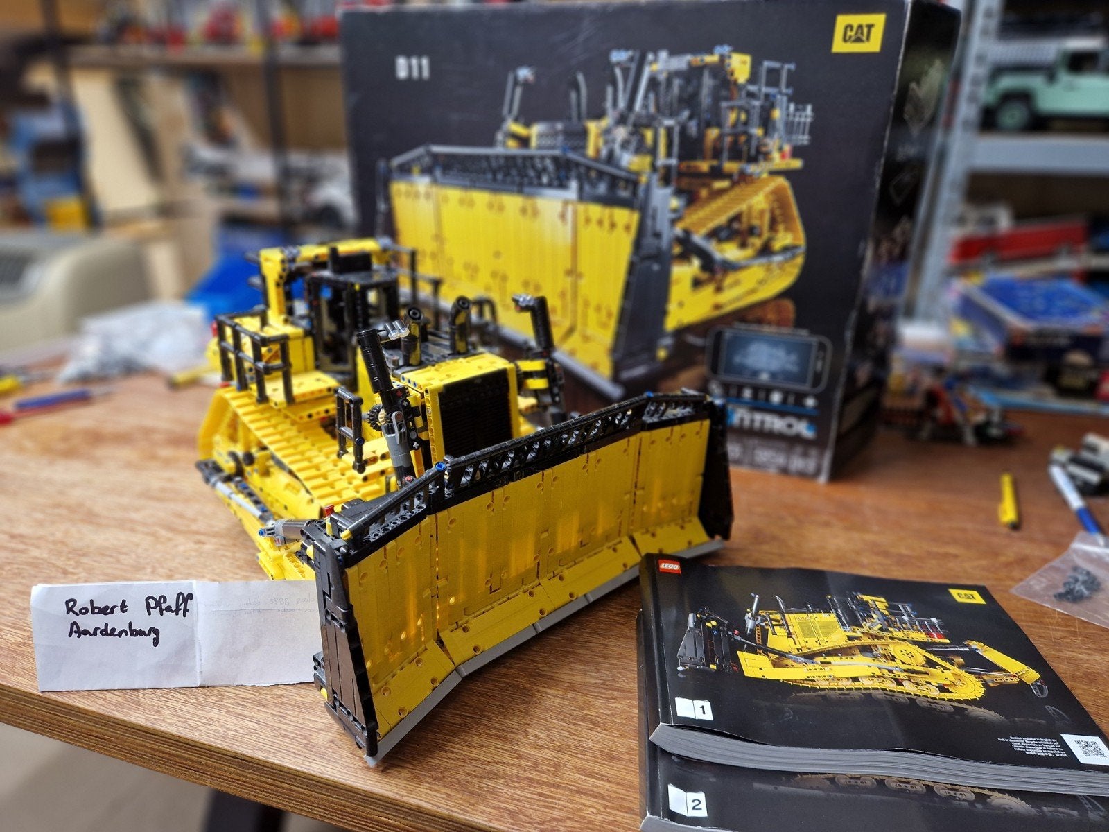 Lego 42131 technic bulldozer, Enlèvement ou Envoi, Lego, Ensemble complet, Comme neuf