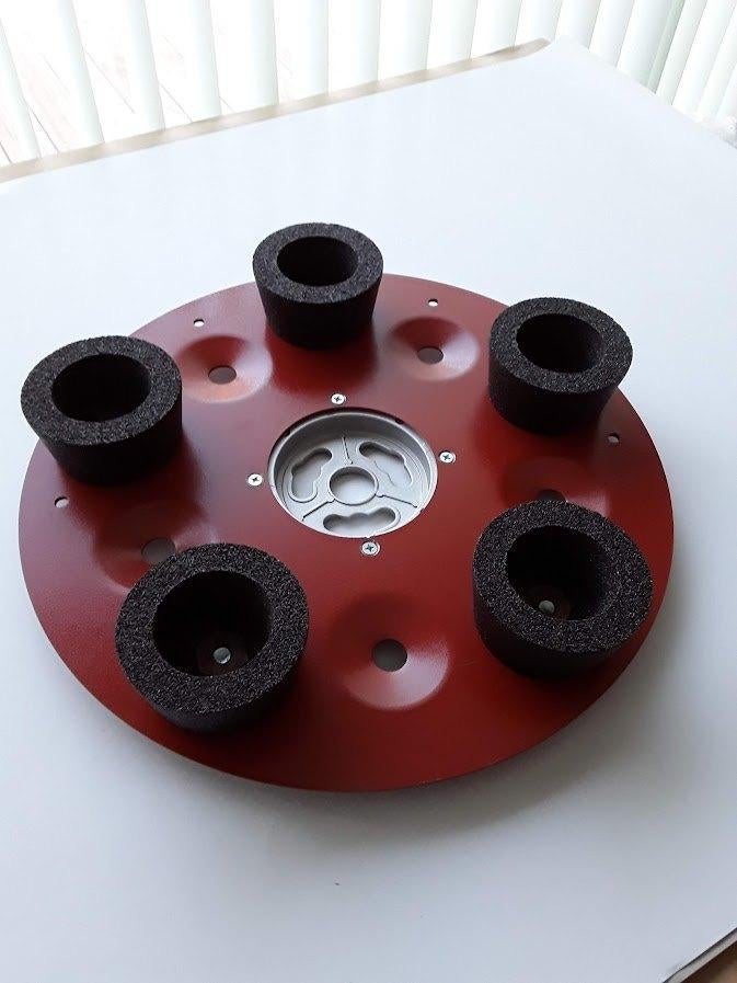 Raimondi Titina schijf met 5 schuurblokken dia.50cm nieuw, Doe-het-zelf en Bouw, Reinigingsmachines, Ophalen, Nieuw, Schrobmachine