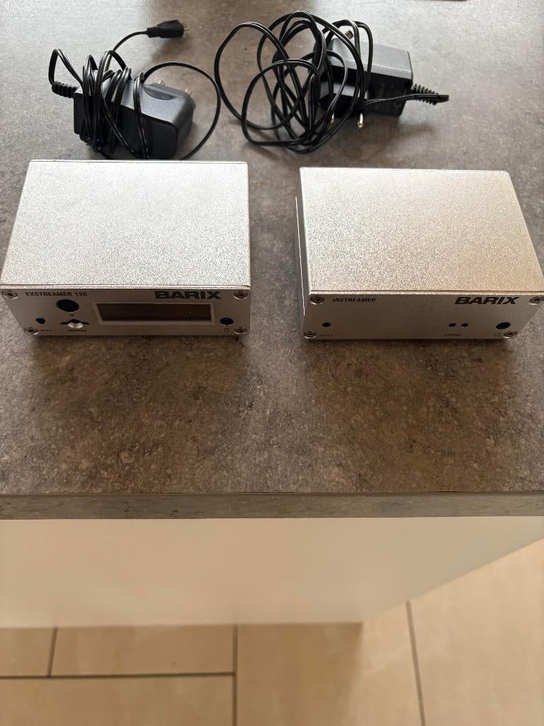 BARIX Instreamer 120 + Streamer te koop, Audio, Tv en Foto, Professionele apparaten, Ophalen of Verzenden, Gebruikt, Audio