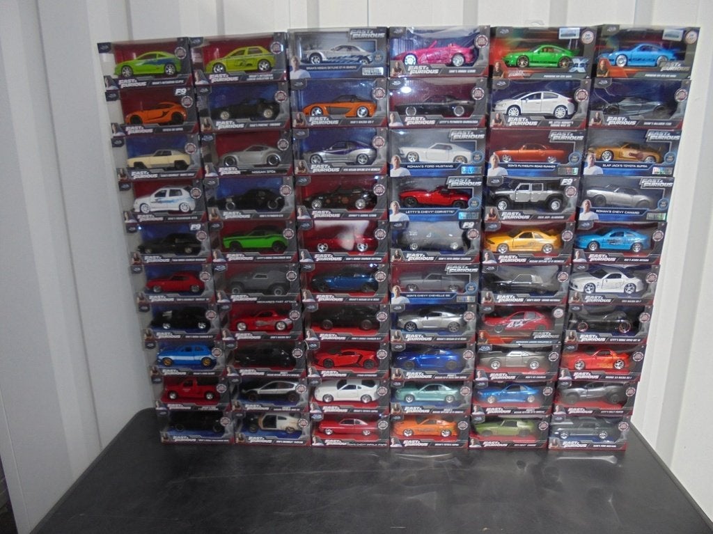 FAST & FURIOUS mooie collectie 60 verschillende auto's, Hobby & Loisirs créatifs, Voitures miniatures | 1:32, Enlèvement, Comme neuf