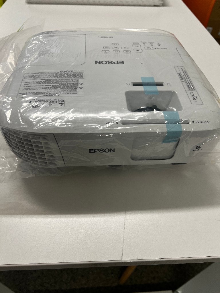 Projecteur Multimédia 3LCD EPSON + support plafond, Neuf, EPSON, HD (720), Enlèvement