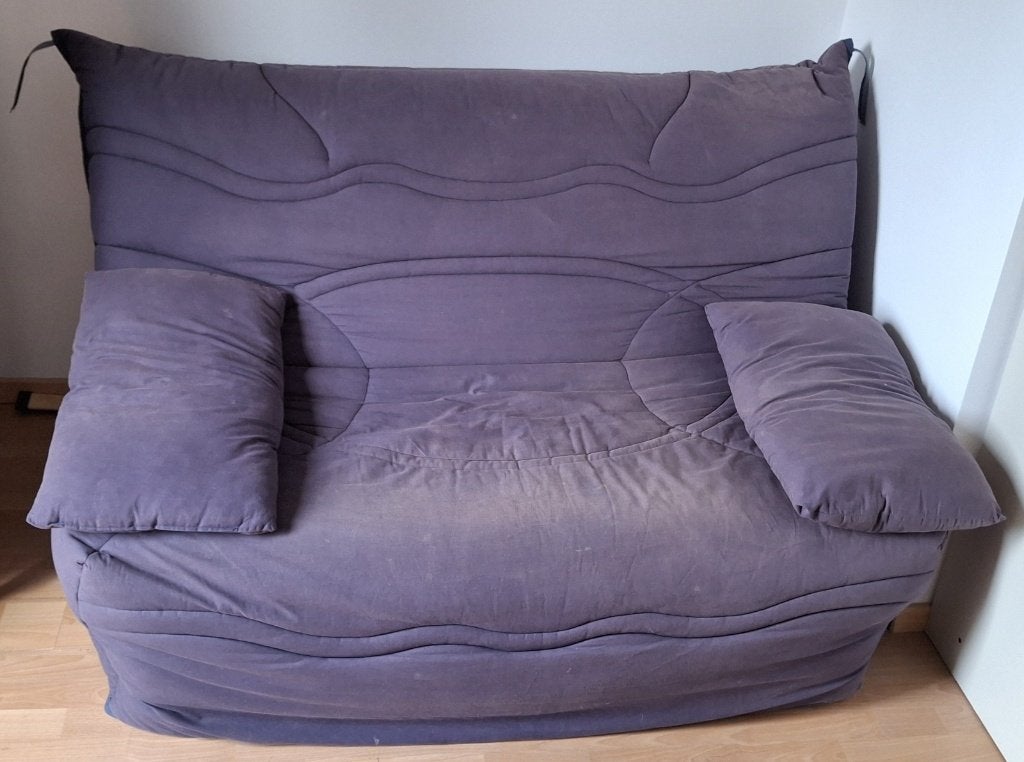 Canapé lit (clic-clac) à donner, 75 à 100 cm, 150 à 200 cm, Enlèvement, Utilisé