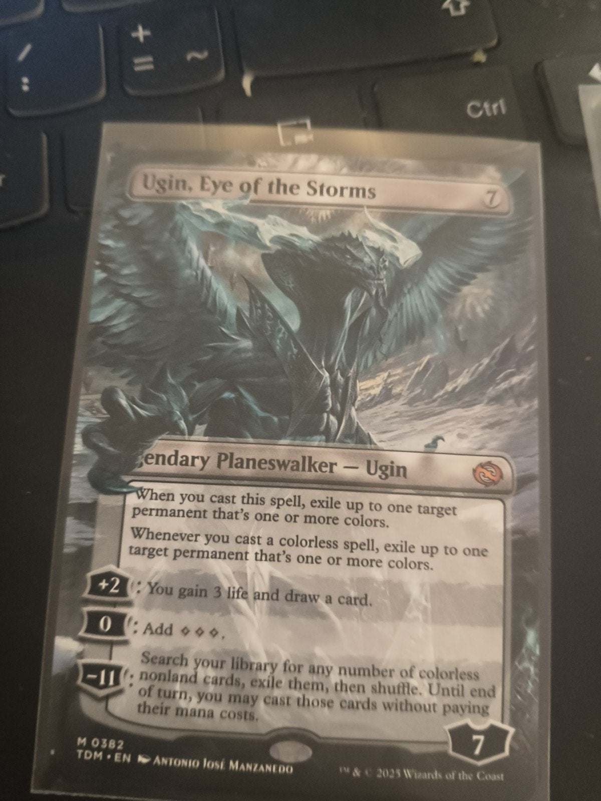 Urgin eye of the storm magic the gathering Mint, Ophalen, Nieuw, Losse kaart, Foil