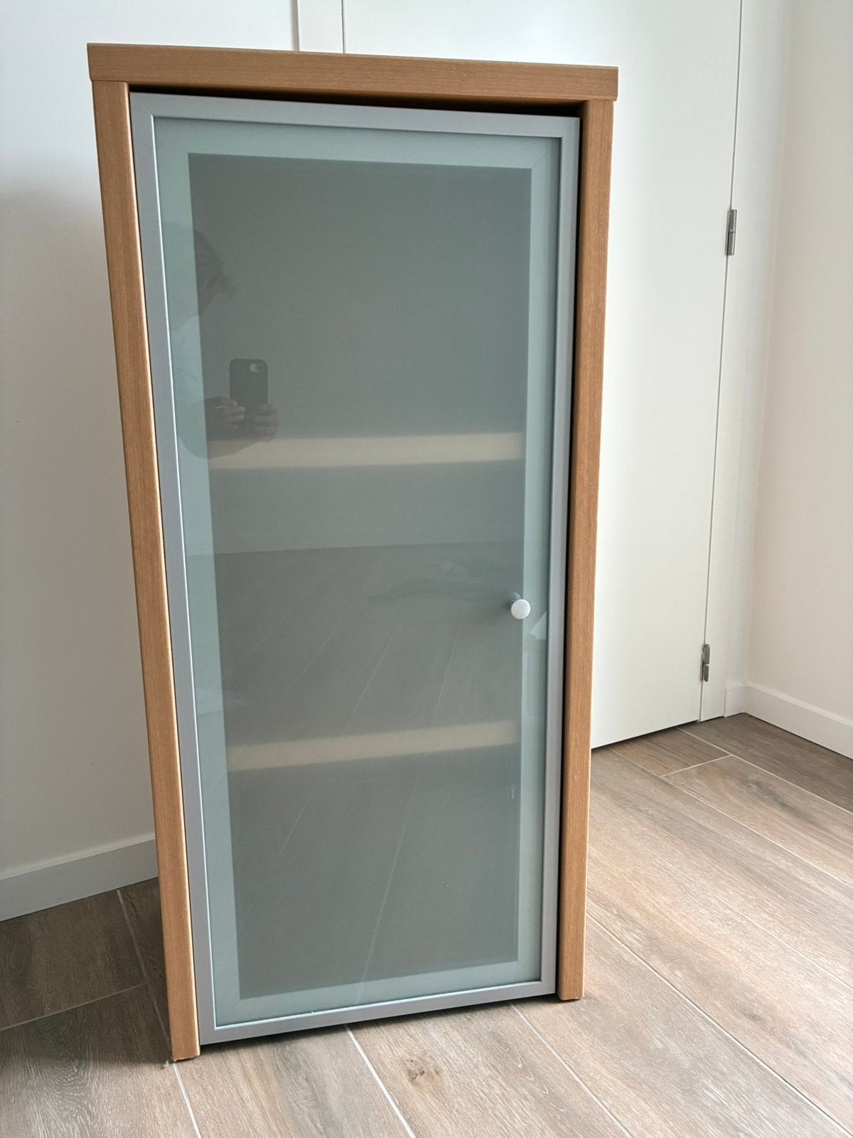 Ladekast Hout, Ophalen, Zo goed als nieuw, Glas