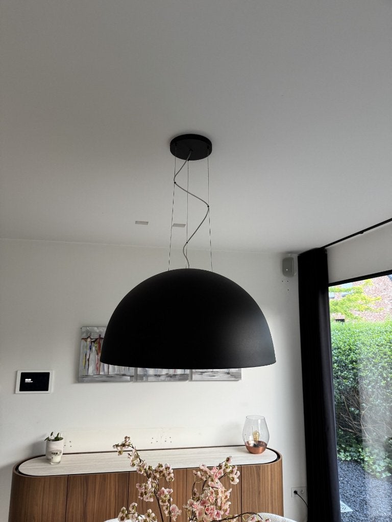 Hanglamp, Huis en Inrichting, Lampen | Hanglampen, Ophalen, Zo goed als nieuw, Metaal