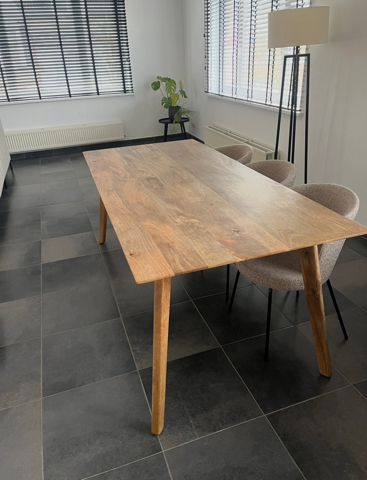 Eettafel 200cm, Ophalen, 200 cm of meer, 50 tot 100 cm, Zo goed als nieuw
