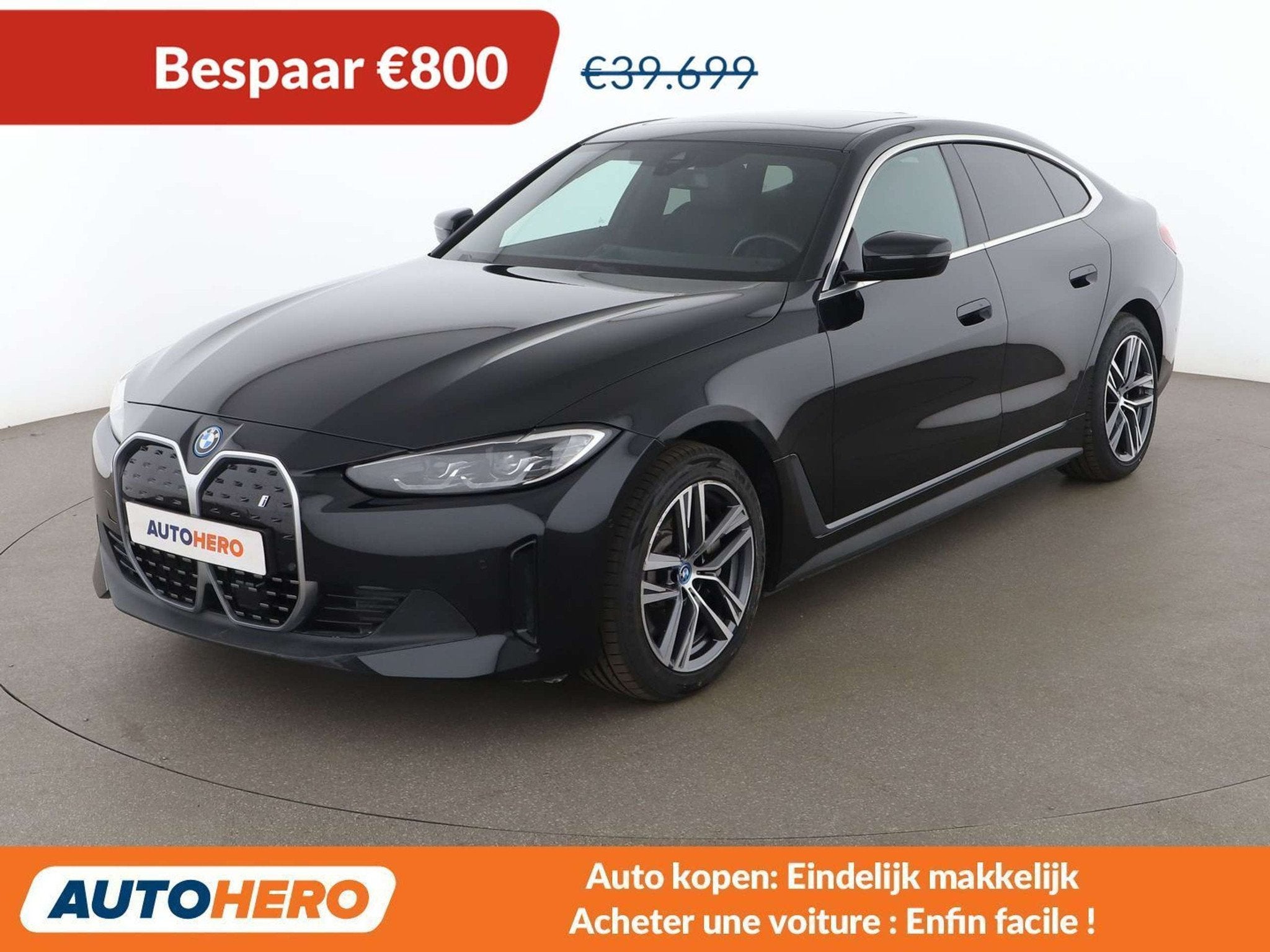 BMW i4 eDrive35 Gran Coupe (année de construction 2024), Autos, BMW, Achat, 2065 kg, Noir, 5 portes