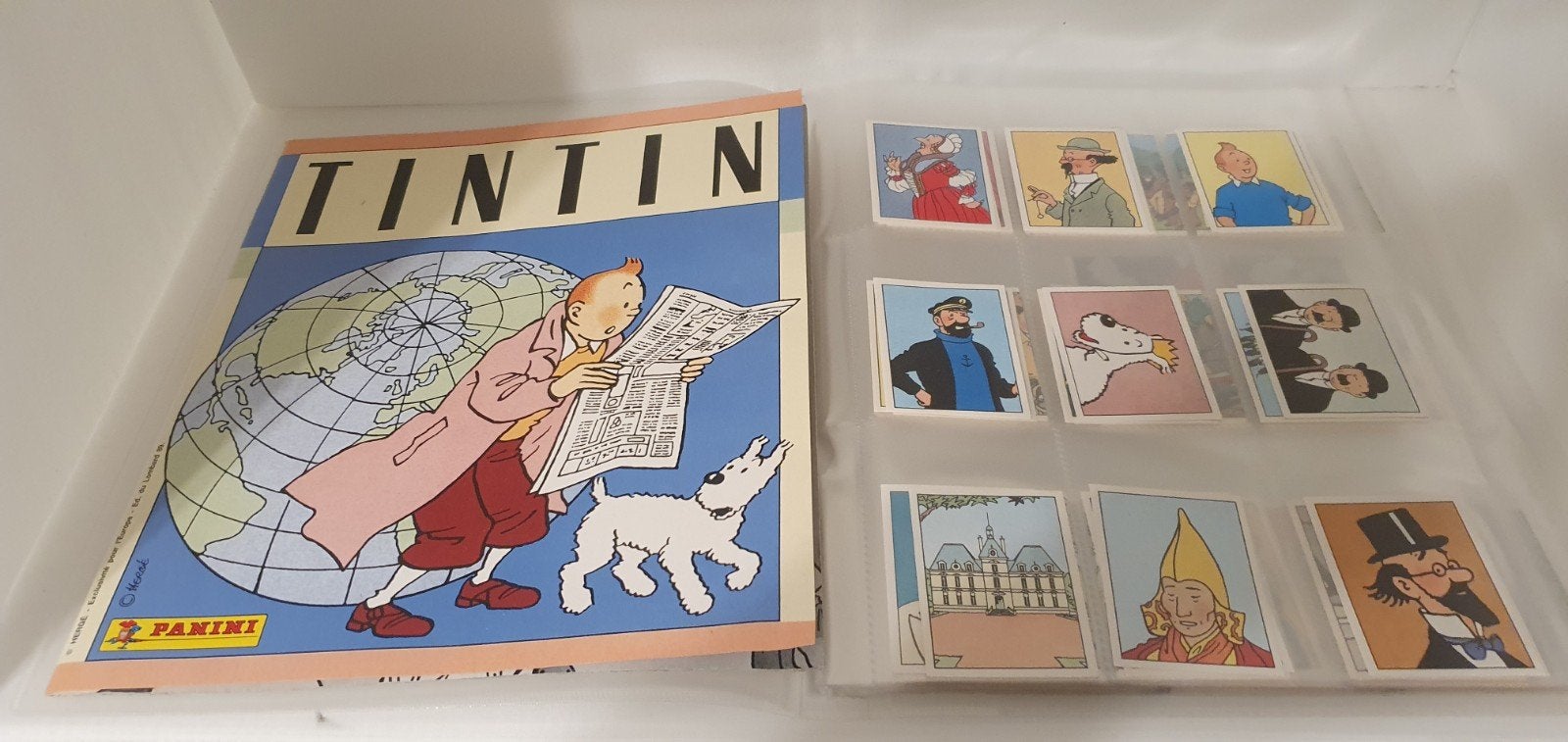 Panini Tintin 1989 COMPLET, Enlèvement ou Envoi