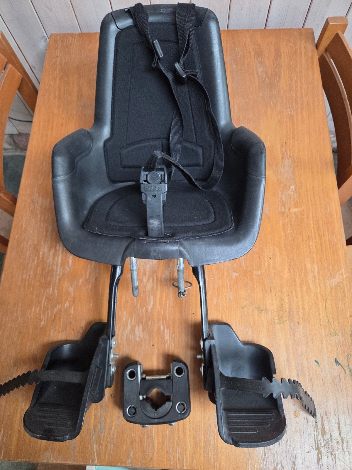 bobike mini+, Vélos & Vélomoteurs, Accessoires vélo | Sièges de vélo, Siège avant, Repose-pieds, Comme neuf, Enlèvement