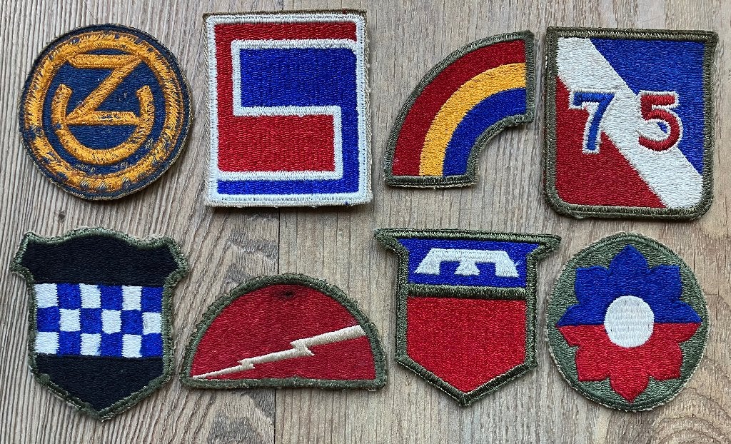 États-Unis ; insignes d'armes de la division,, Enlèvement ou Envoi, Armée de terre, Emblème ou Badge
