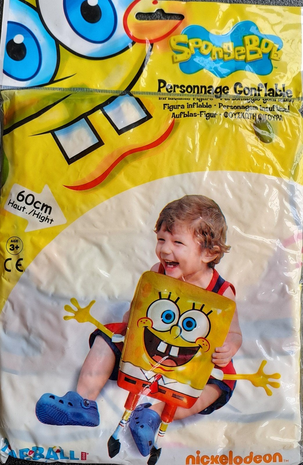 Opblaasfiguur Spongebob - NIEUW!, Enfants & Bébés, Enlèvement ou Envoi