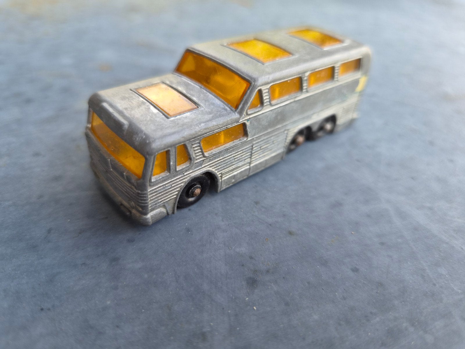 Matchbox by Lesney serie n66 American Greyhound Coach, Ophalen of Verzenden, Gebruikt