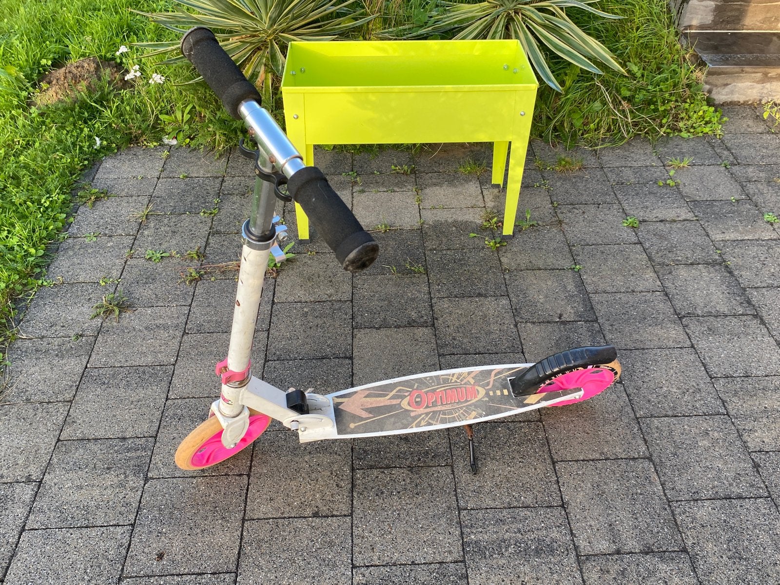 Trottinette pliable Optimum - grandes roues, Enlèvement, Utilisé