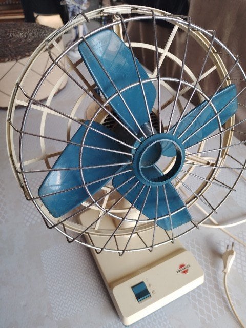 Ventilateur vintage, Enlèvement ou Envoi, Utilisé, Ventilateur de table