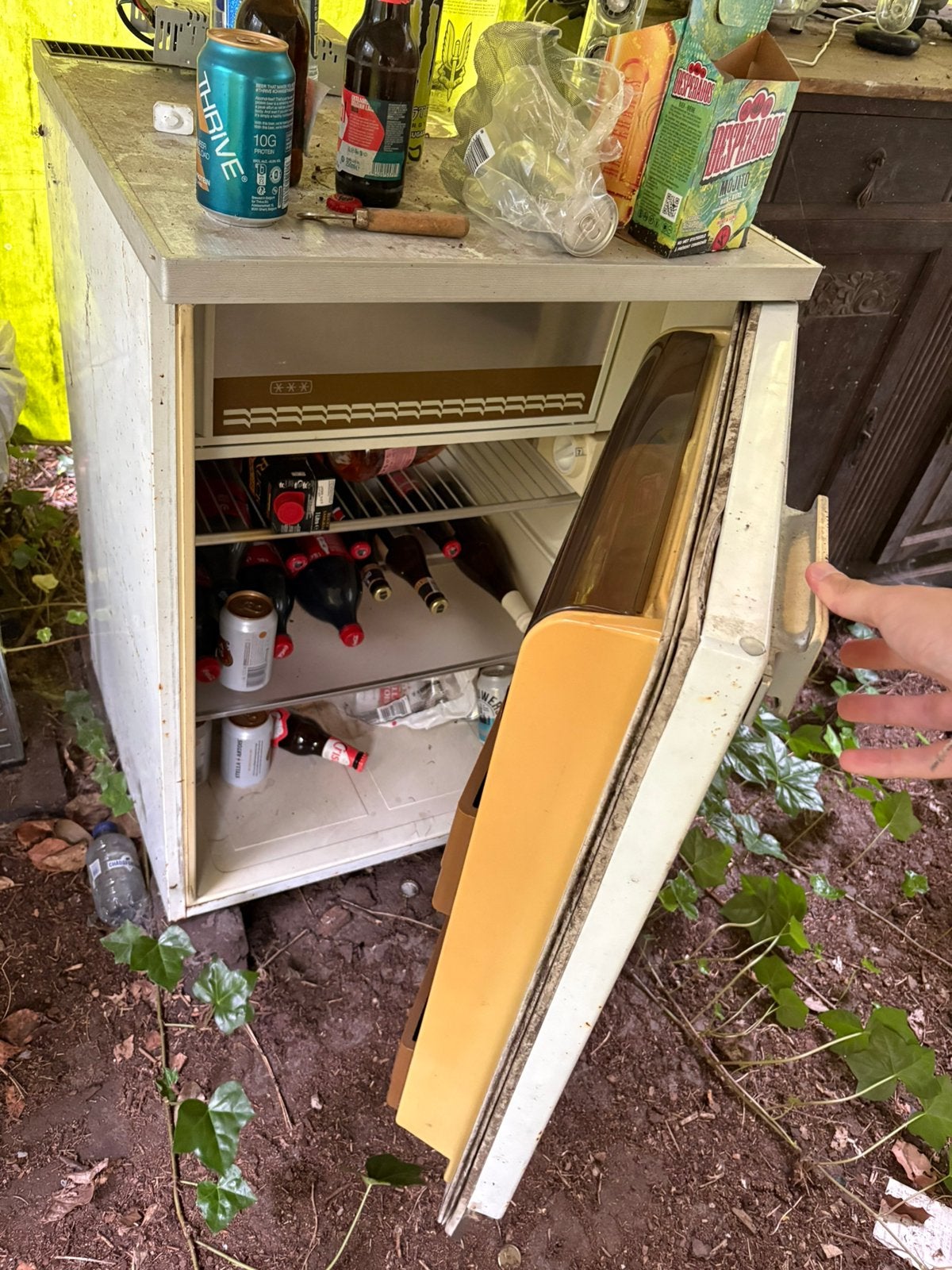 Ijskast GRATIS, Elektronische apparatuur, Koelkasten en IJskasten, Ophalen, Gebruikt, Met vriesvak