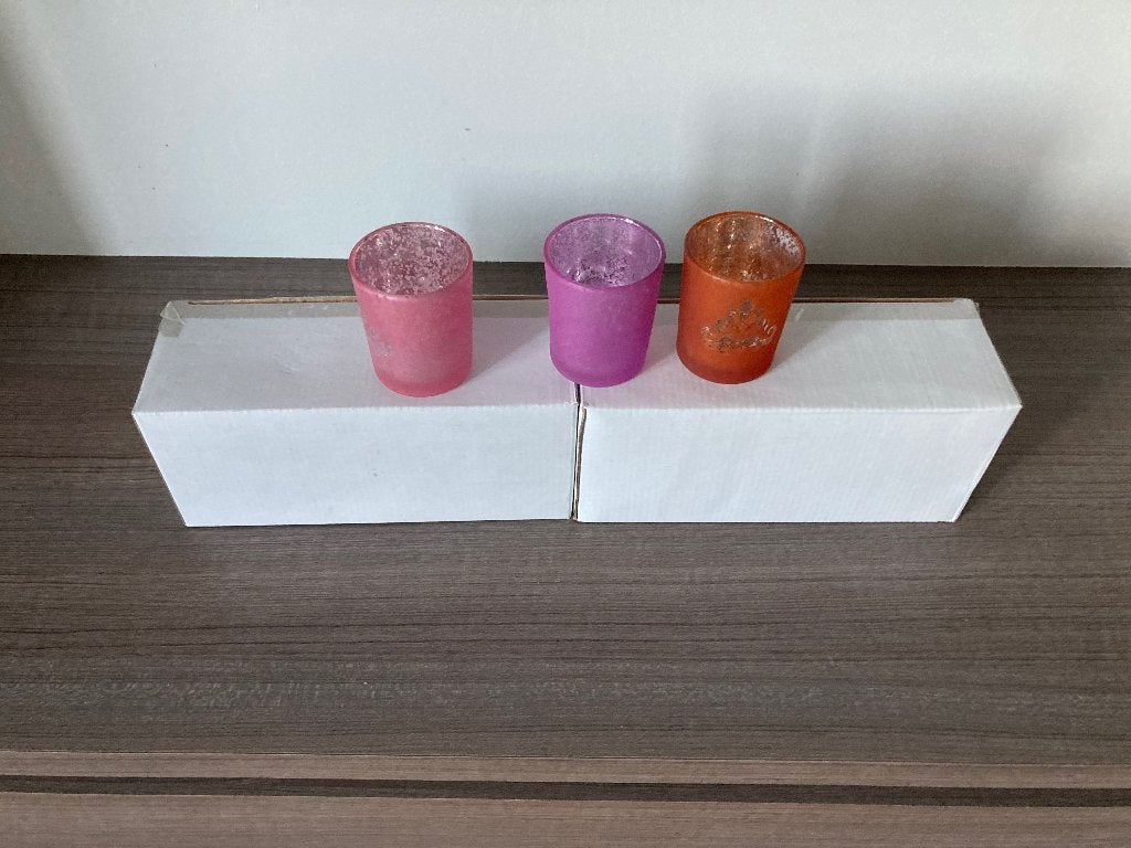 Theelichtjes houders, Huis en Inrichting, Ophalen, Nieuw, Glas