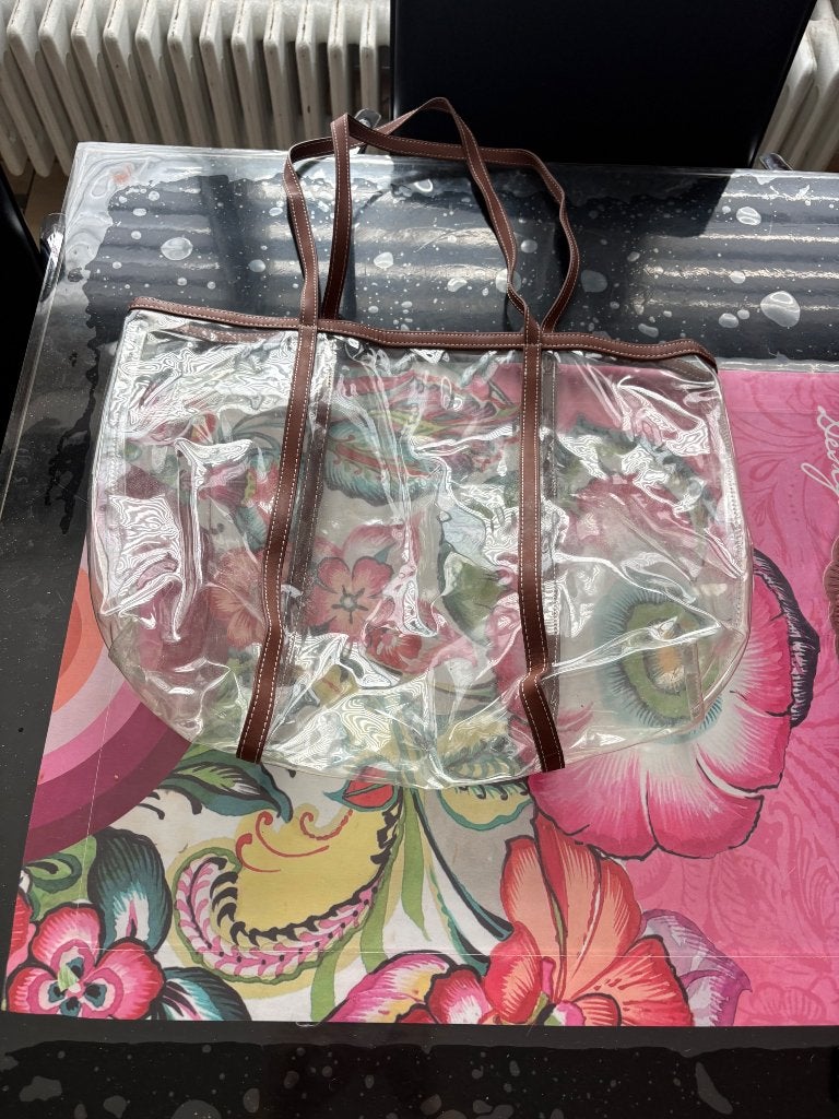 Joli sac transparent, Ophalen of Verzenden, Zo goed als nieuw