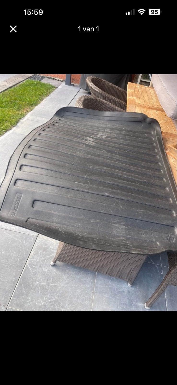 Kofferbakmat Renault Megane IV Grandtour, Auto diversen, Ophalen, Gebruikt