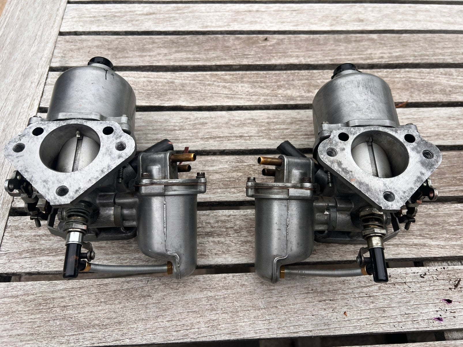 Dubbele SU HS6 carburateurs, Auto-onderdelen, Motor en Toebehoren, Gebruikt, Ophalen