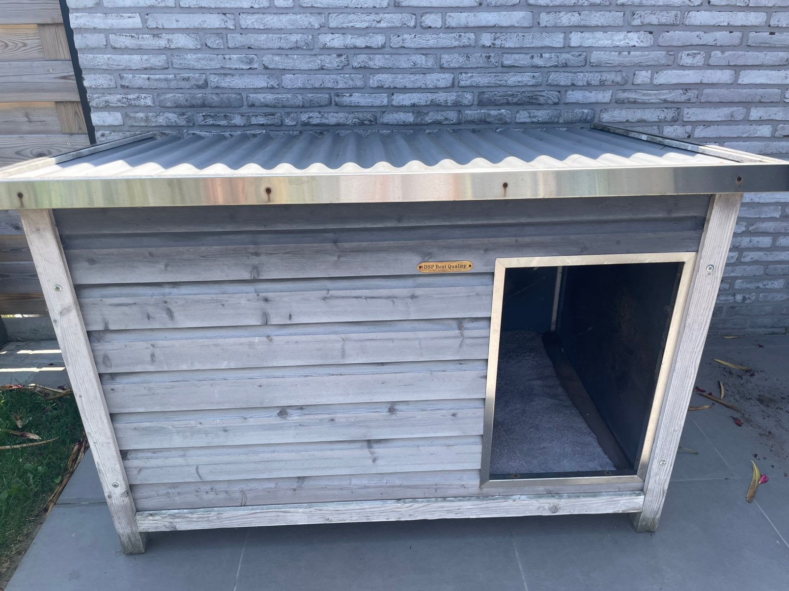 Hondenhok voor middengrote hond, Animaux & Accessoires, Maisons pour chiens, Enlèvement, Utilisé, Niche à chien