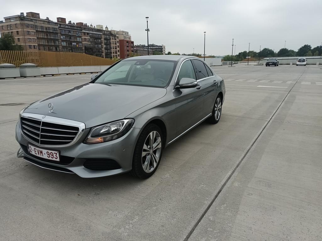 Mercedes Bloutec 220 automaat, Auto's, Automaat, Leder, 5 deurs, Te koop