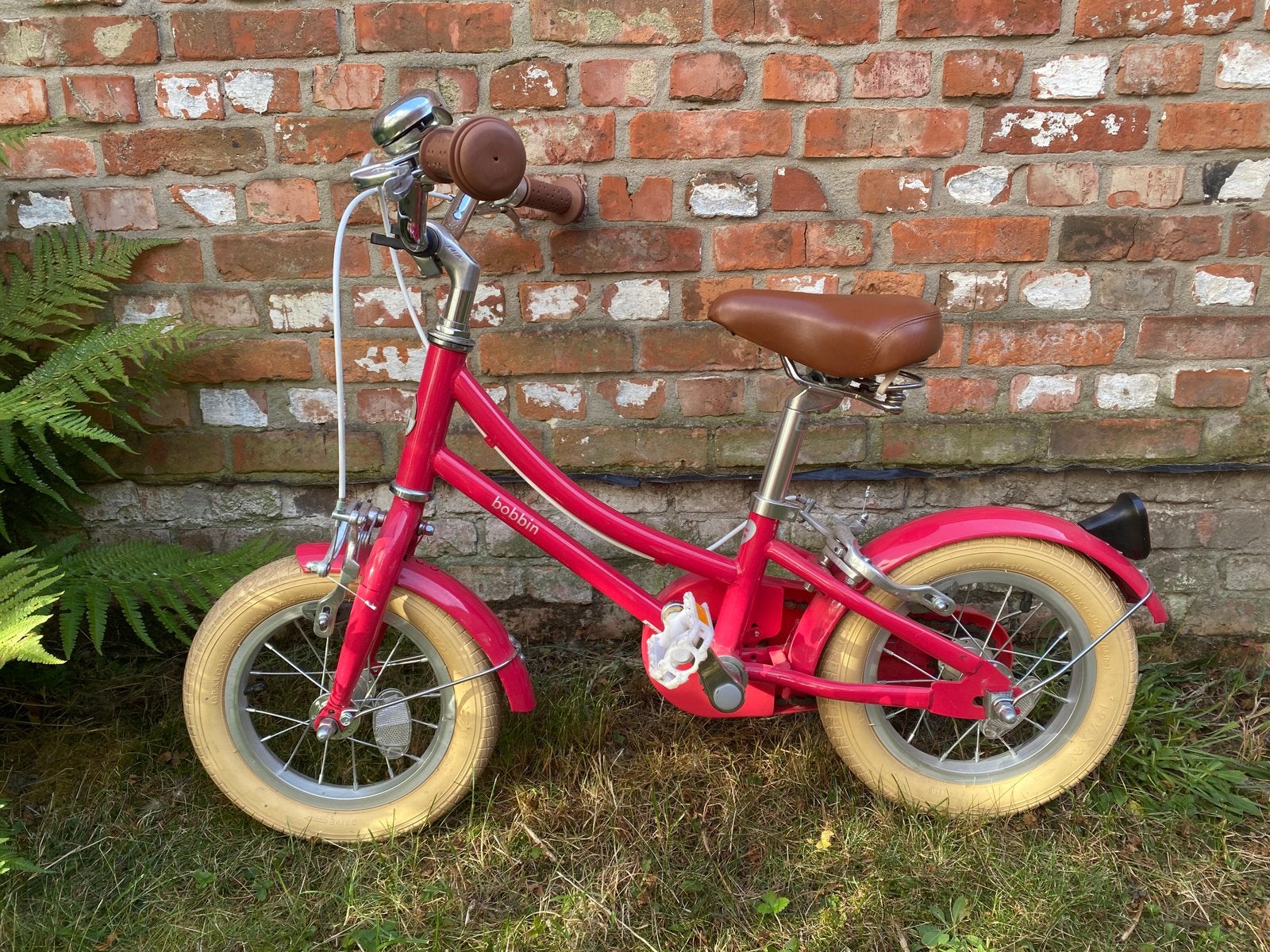 Bobbin kinderfiets, Ophalen, Zijwieltjes, Velgrem, Minder dan 16 inch