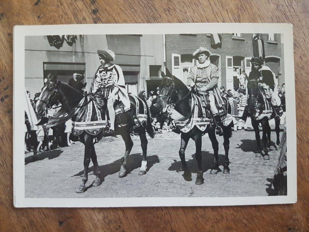 Fotokaart Mechelen ? Processie Hanswijck ?, Ophalen of Verzenden, 1940 tot 1960, Ongelopen, Antwerpen