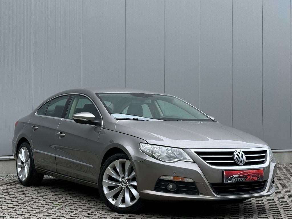 Volkswagen Passat CC 2.0 TDi Cruise Navi ParkSensor DigAirco, Autos, Euro 5, Passat CC, Beige, Entreprise
