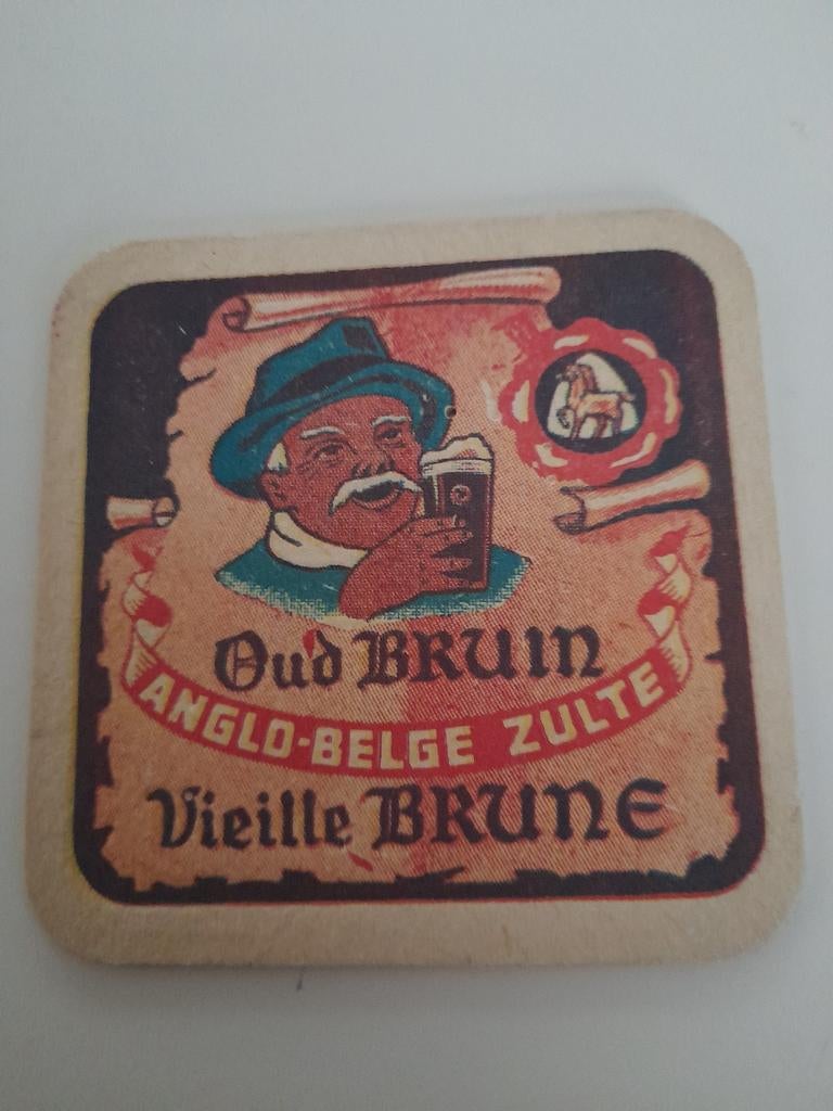 Bierviltje anglo belge zulte, Verzamelen, Biermerken, Ophalen of Verzenden
