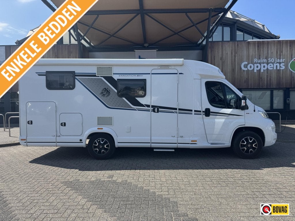 Knaus Vansation 650 MEG 2021 140 PK ENKELE BEDDEN, Koelkast, Ringverwarming, ABS, Tot en met 2