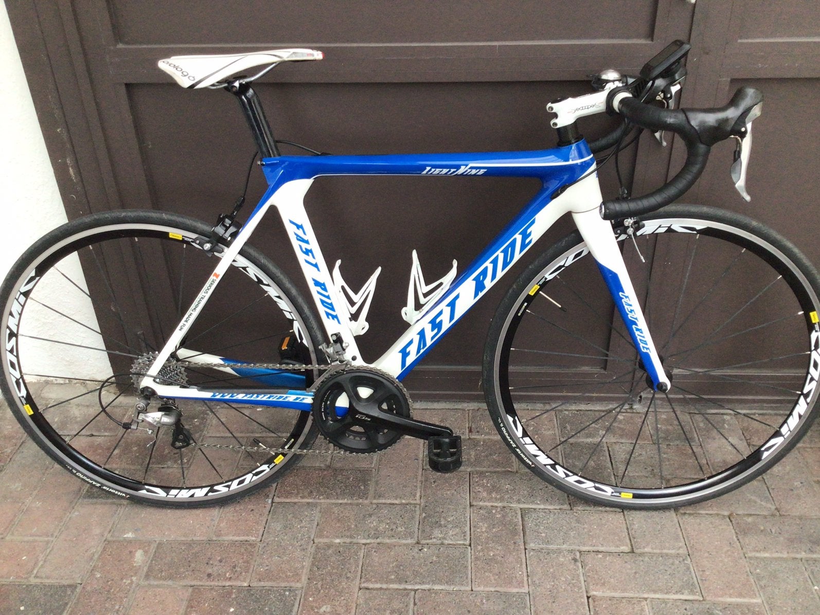 Carbon racefiets Fast Ride maat 52, Fietsen en Brommers, Ophalen, Zo goed als nieuw, Carbon